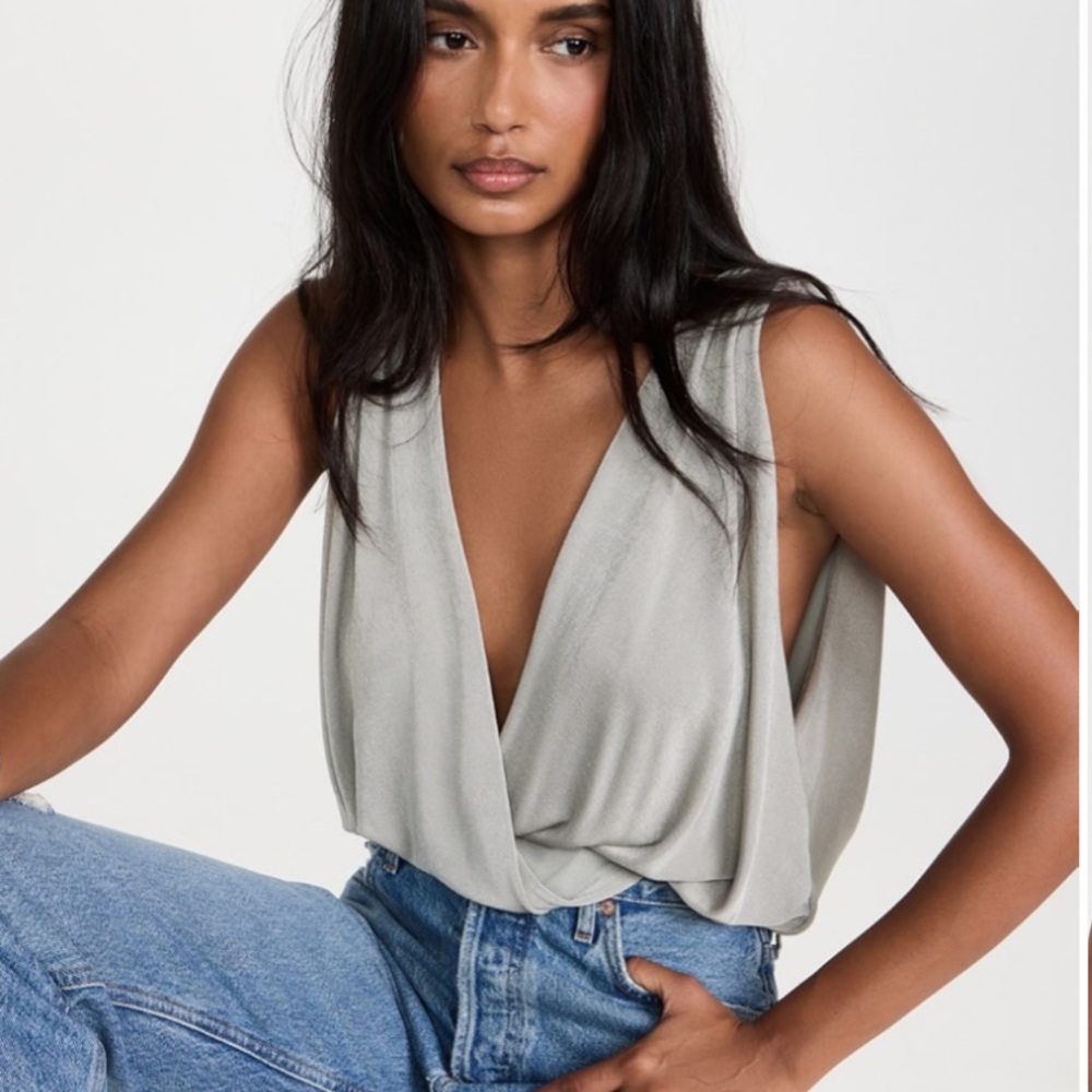 NWT Free People Night Owl Bodysuit XS